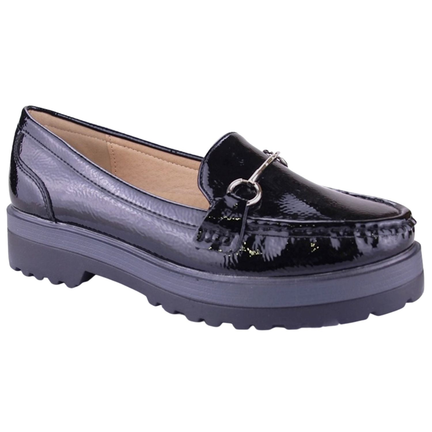 Zapato Chalada Mujer Grand-1 Negro Plataforma image number 0.0