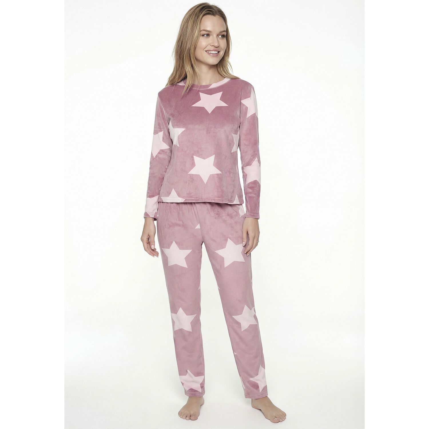 Pijama De Mujer Plush 60.1616m-ros image number 0.0