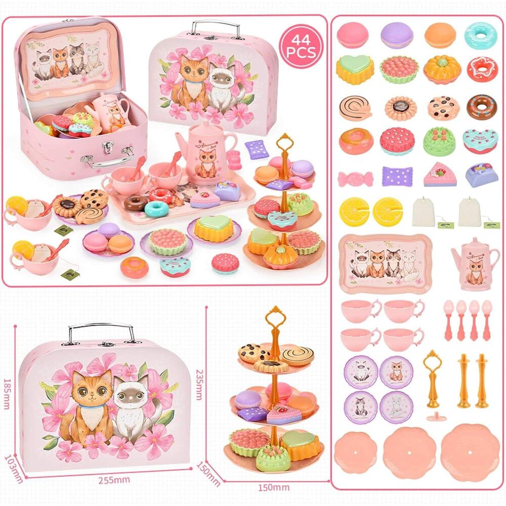 Maleta Juguete Unicornio Con Set T&eacute; Infantil Cocina image number 10.0