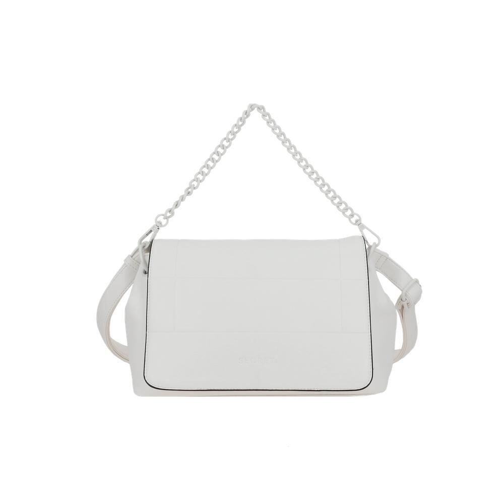 Bandolera Secret Burgas Sc6 M Blanco image number 0.0