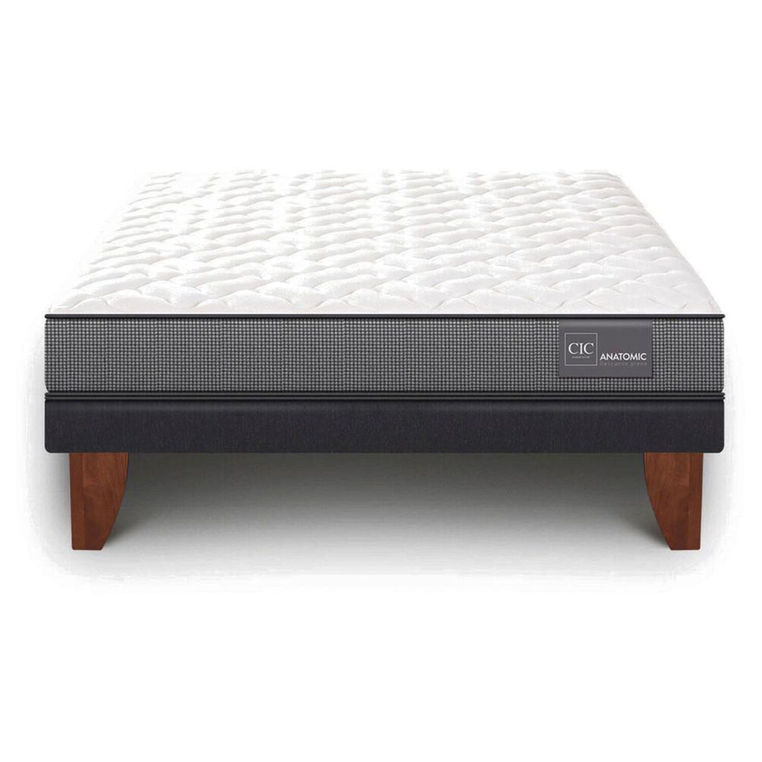 Cama Europea Cic Anatomic / 2 Plazas / Base Normal image number 0.0