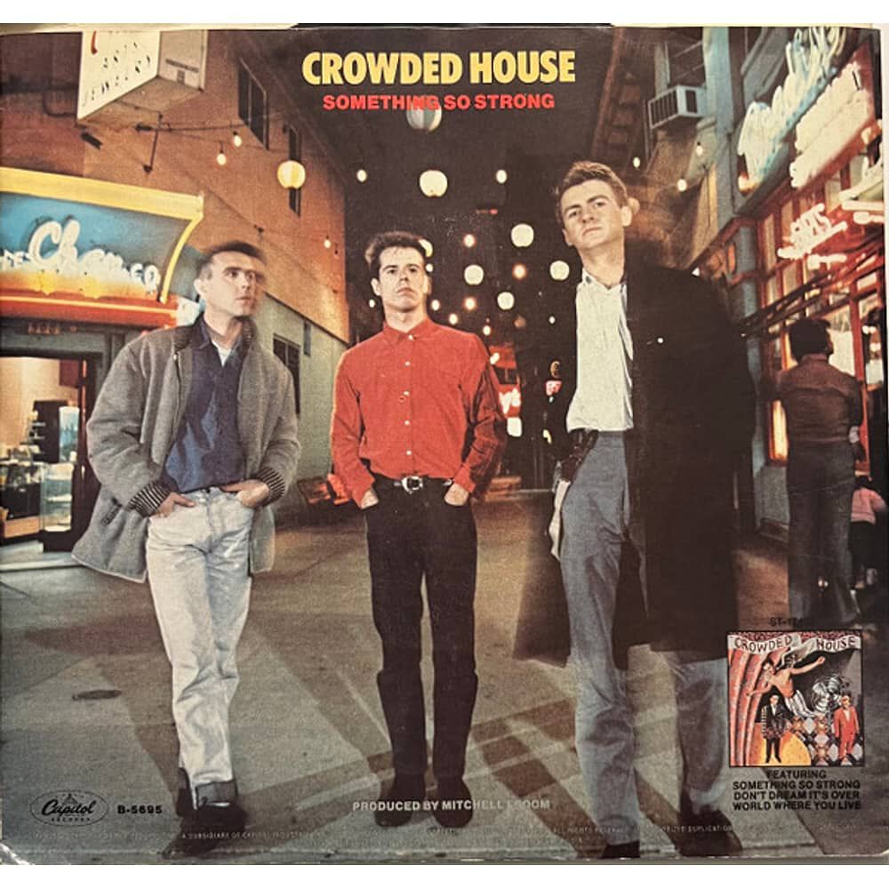 Crowded House - Something So Strong | 7" Single Vinilo Usado image number 3.0