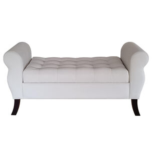 Banqueta Baul Diva Color Crudo