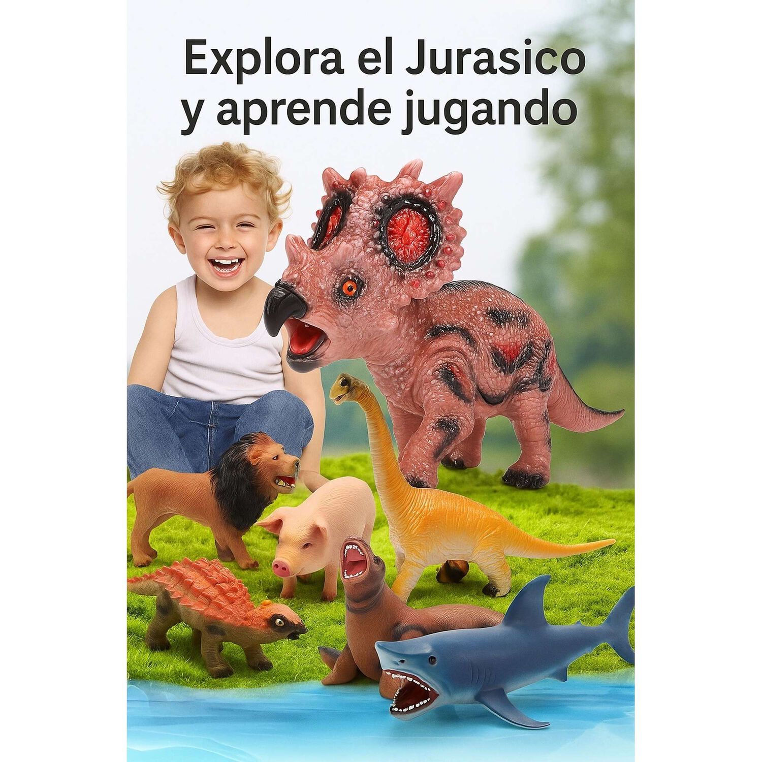 Dinosaurio Triceratops image number 3.0
