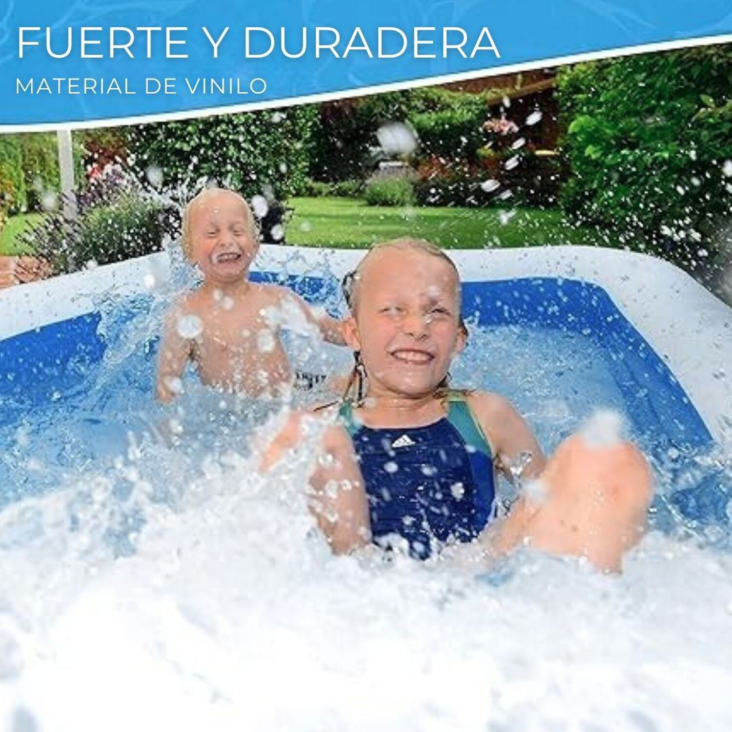 Piscina Inflable Rectangular Familiar 240x150x60cm Cm Jumbo image number 2.0