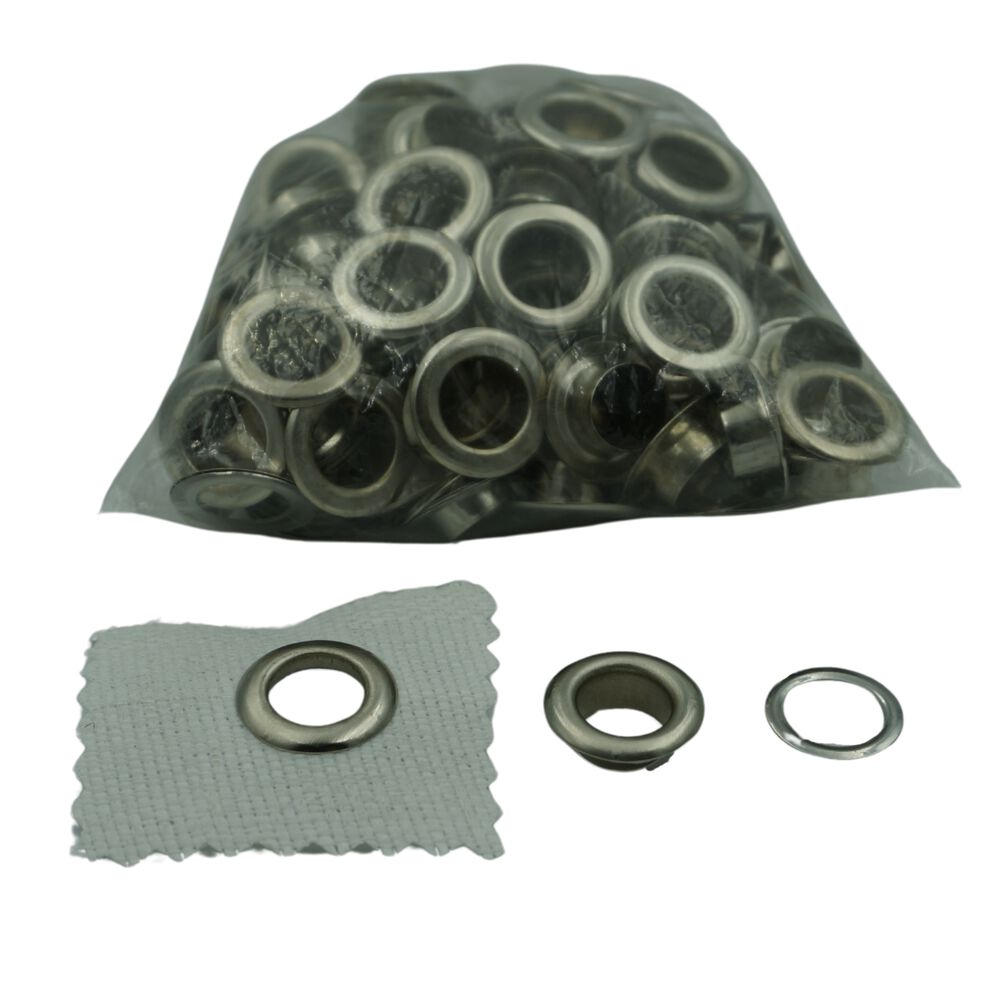 Ojetillos 3/8 100 Unidades (17x10x6mm) Para Remachadora image number 0.0