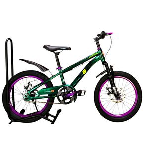 Bicicleta Aro 18 Cfbike Con Freno Disco Verde Oscuro