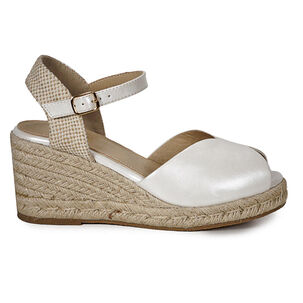 Sandalia Benedicta Plateado