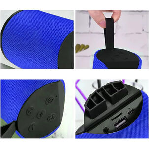 Parlante Bluetooth Recargable Usb/tf/fm Azul