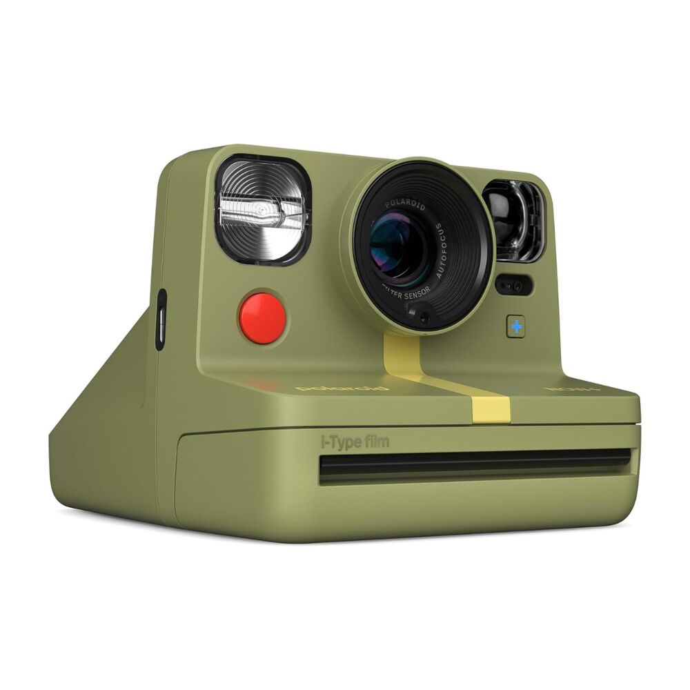 Cámara Polaroid Now+ I-type + Juego De Filtros (forest Green) image number 1.0