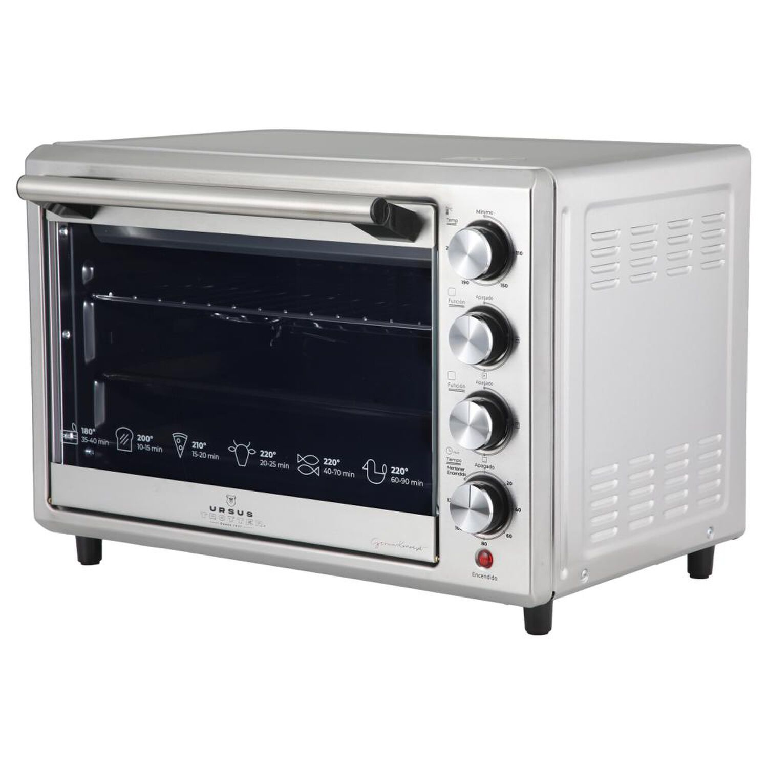 Horno El&eacute;ctrico Ursus Trotter UT-Backofen Pro-i 38l / 38 Litros / 1500W image number 3.0