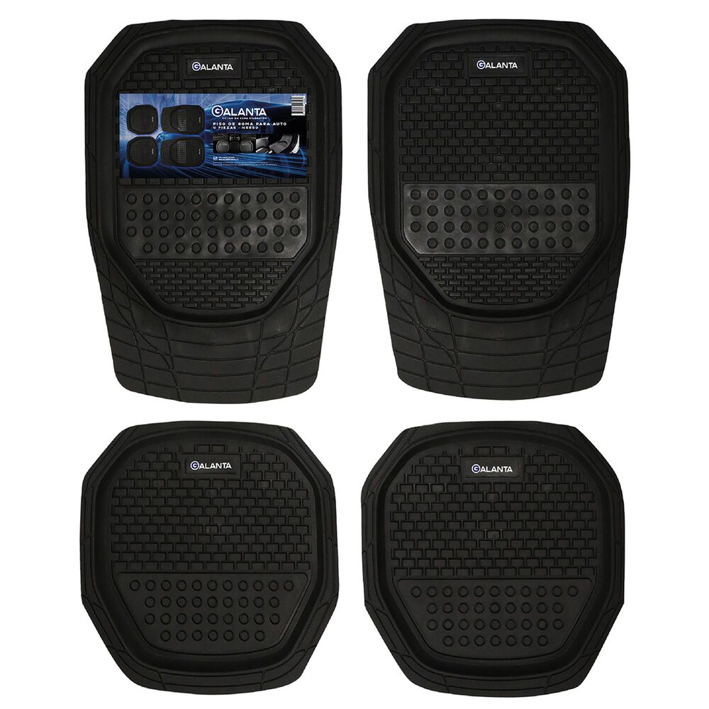 Alfombra 4 Piso De Goma Auto Suv Galanta Universal Ajustable image number 0.0