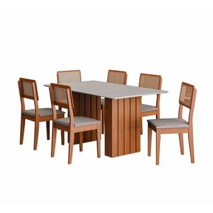 Juego De Comedor Exit Santiago / 6 Sillas