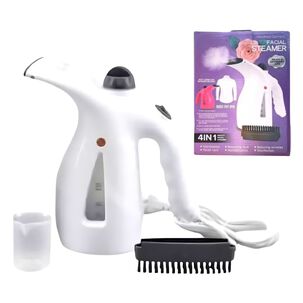 Plancha Ergonomica A Vapor Ropa Portatil Sauna Facial 22cm