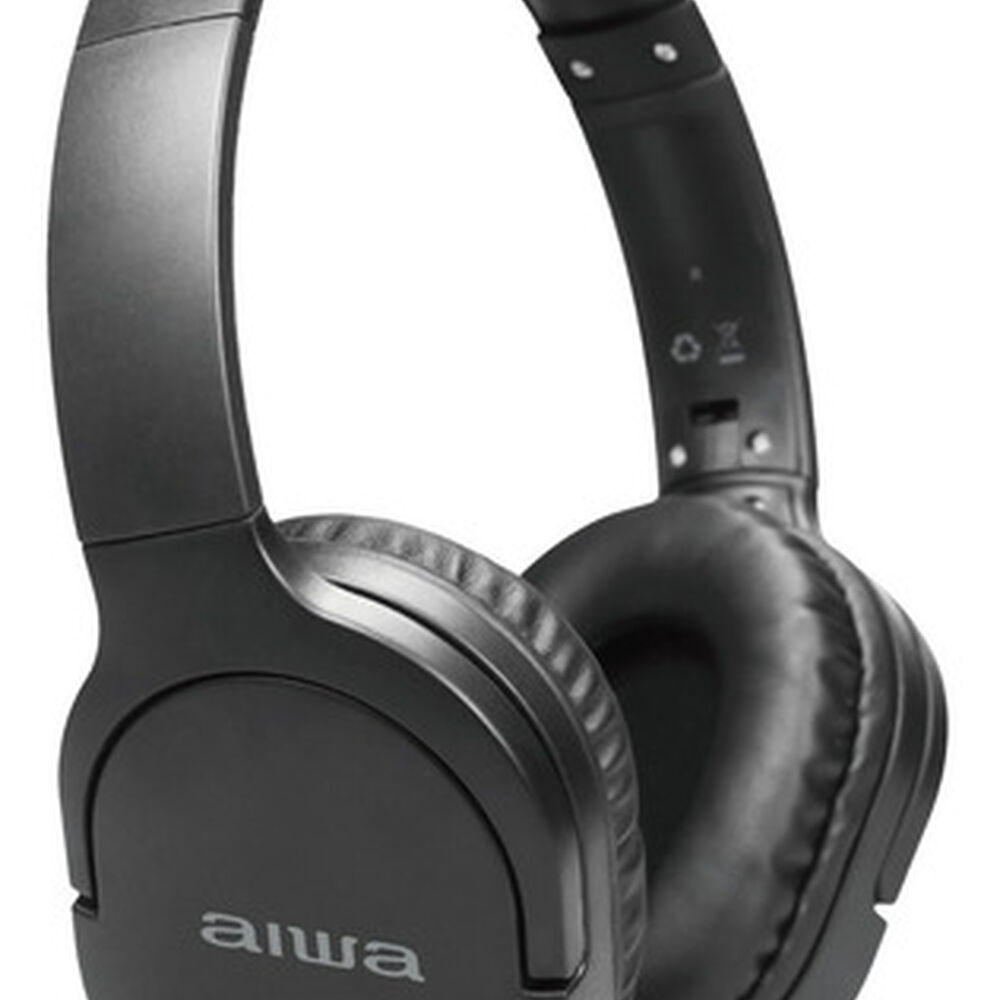 Audífonos Aiwa On-ear Bluetooth Micrófono Aux Aw-k11b - Vc image number 0.0