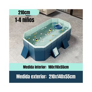 Piscina Estructural Plegable 210cm Ni&ntilde;os Summer Lubabycas