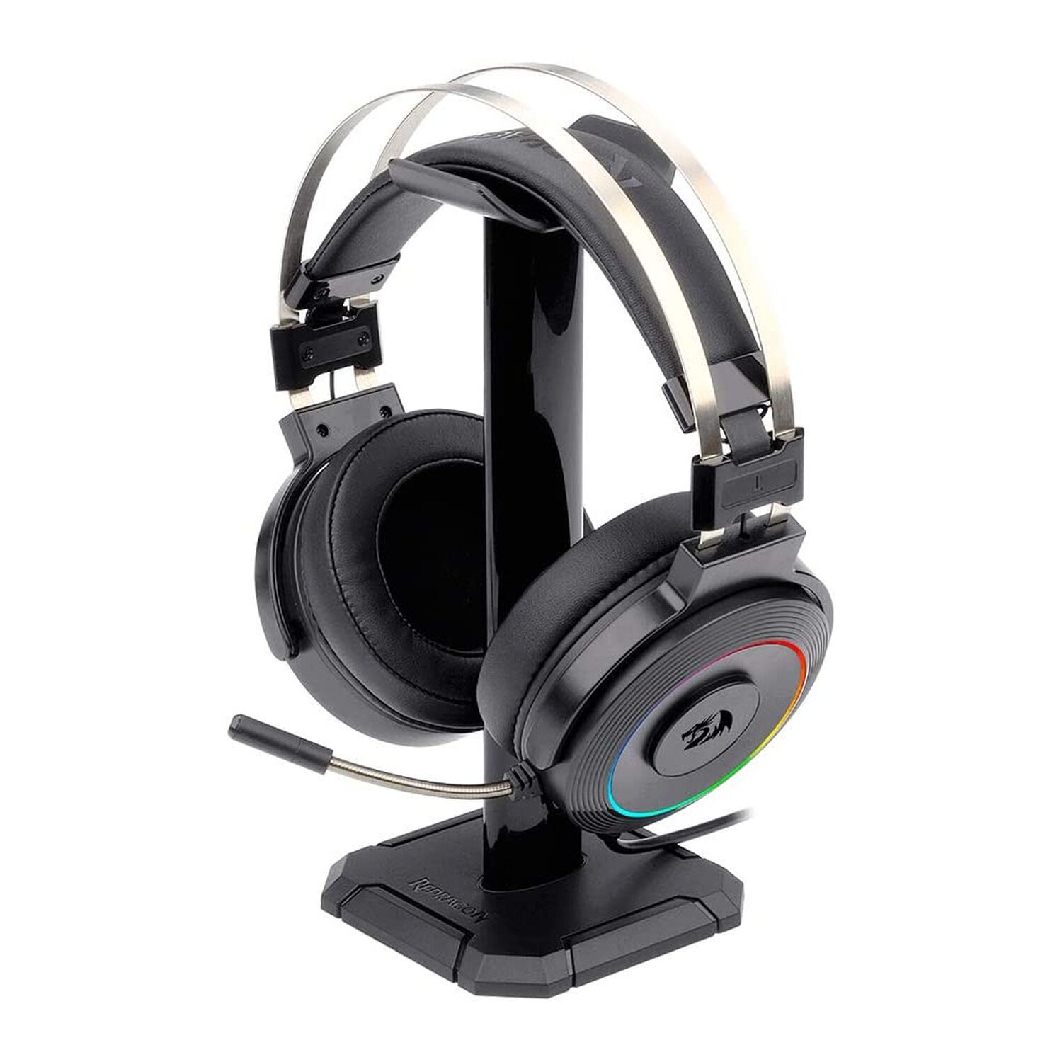 Audifonos Usb Redragon Lamia Black Audio 7.1 Con Soporte image number 1.0