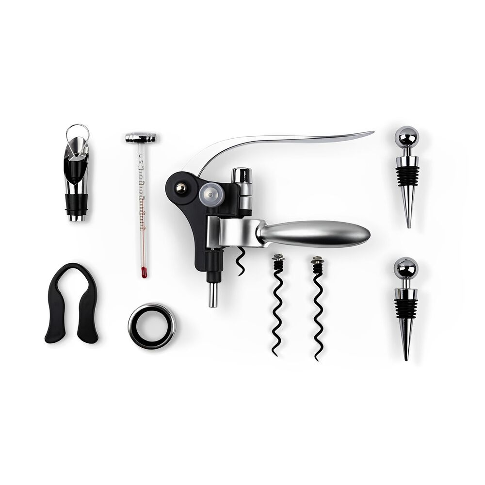 Set Maletín Descorchador De Vino Eco Cuero Elegante image number 3.0