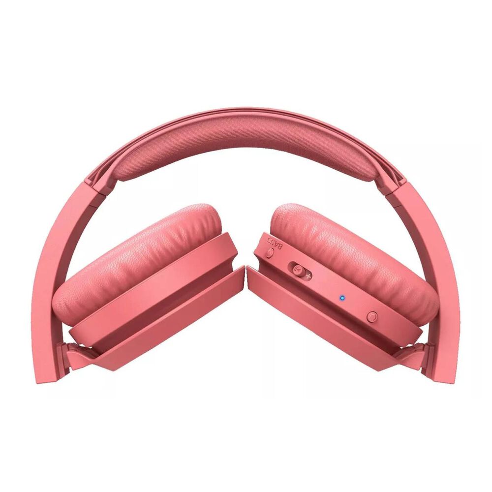 Audifonos Bluetooth Over Ear Rojo Bass Tah4205 image number 1.0