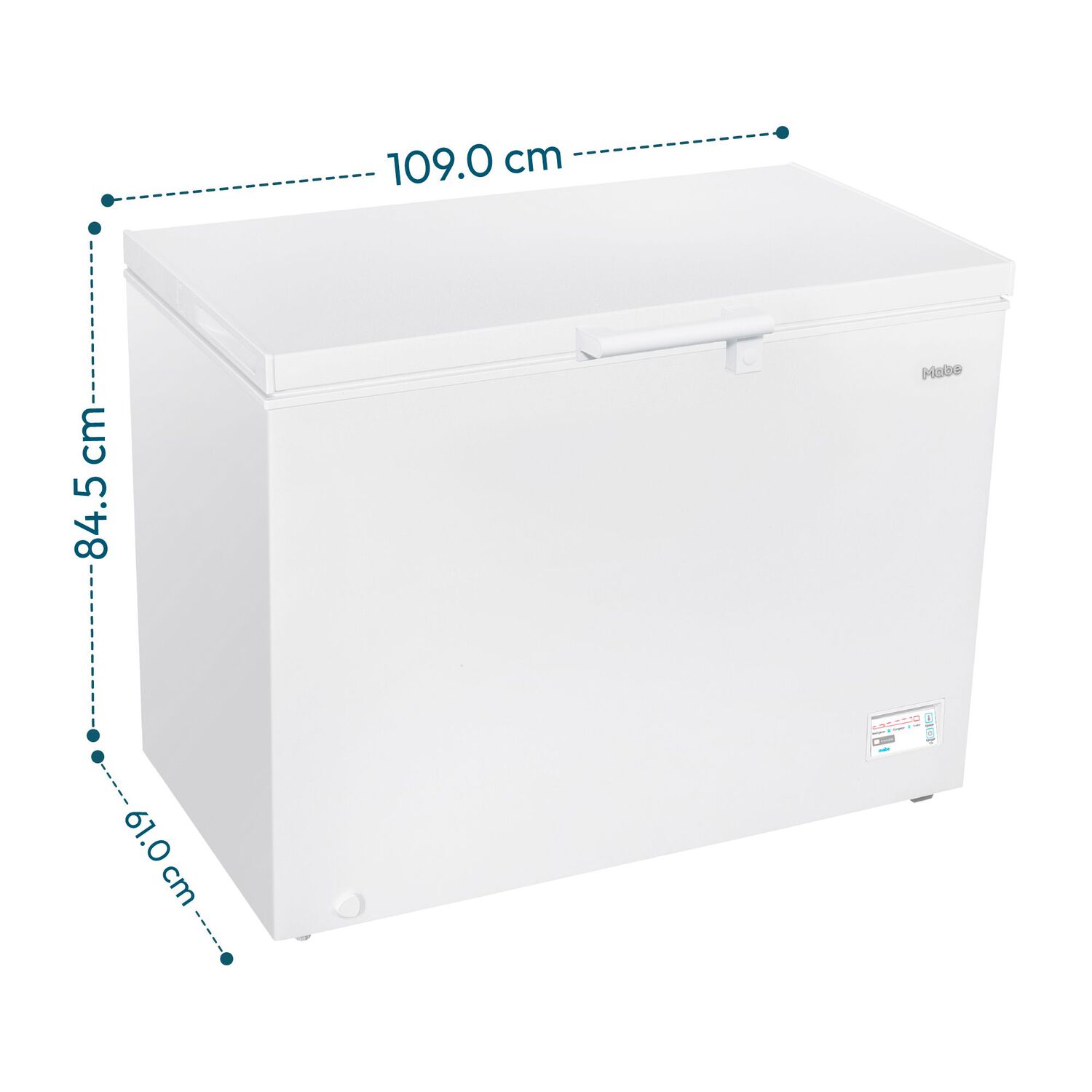 Freezer Horizontal Mabe FDHMHM290PPLB0 / Fr&iacute;o Directo / 287 Litros / D image number 3.0