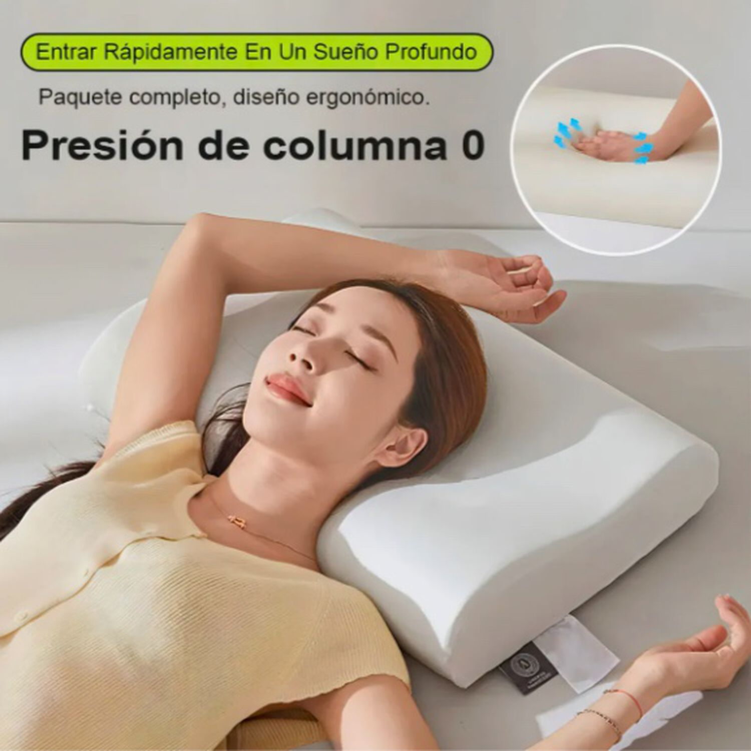 Pack X2 Almohada Memory Foam image number 1.0