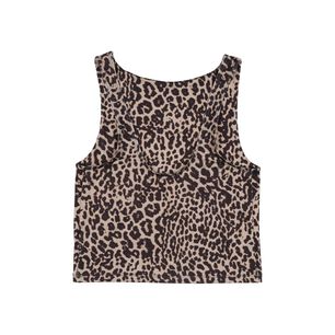Polera Crop Sin Mangas Cuello Redondo Mujer Rolly Go