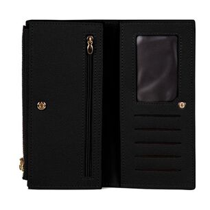 Billetera Mujer Delia Negra Carven