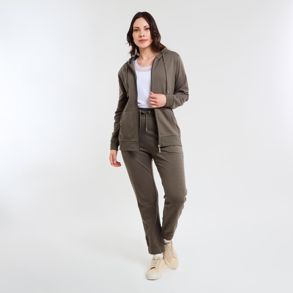 Polerón Básico Regular Cuello Redondo Con Capucha Mujer Sexy Large image number 1.0