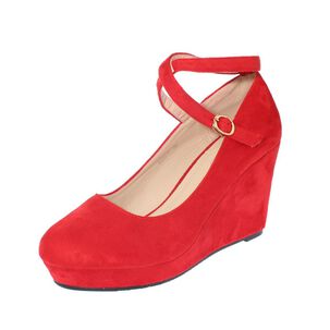 Zapato Plataforma Rojo Heriel Art. 5h6393red