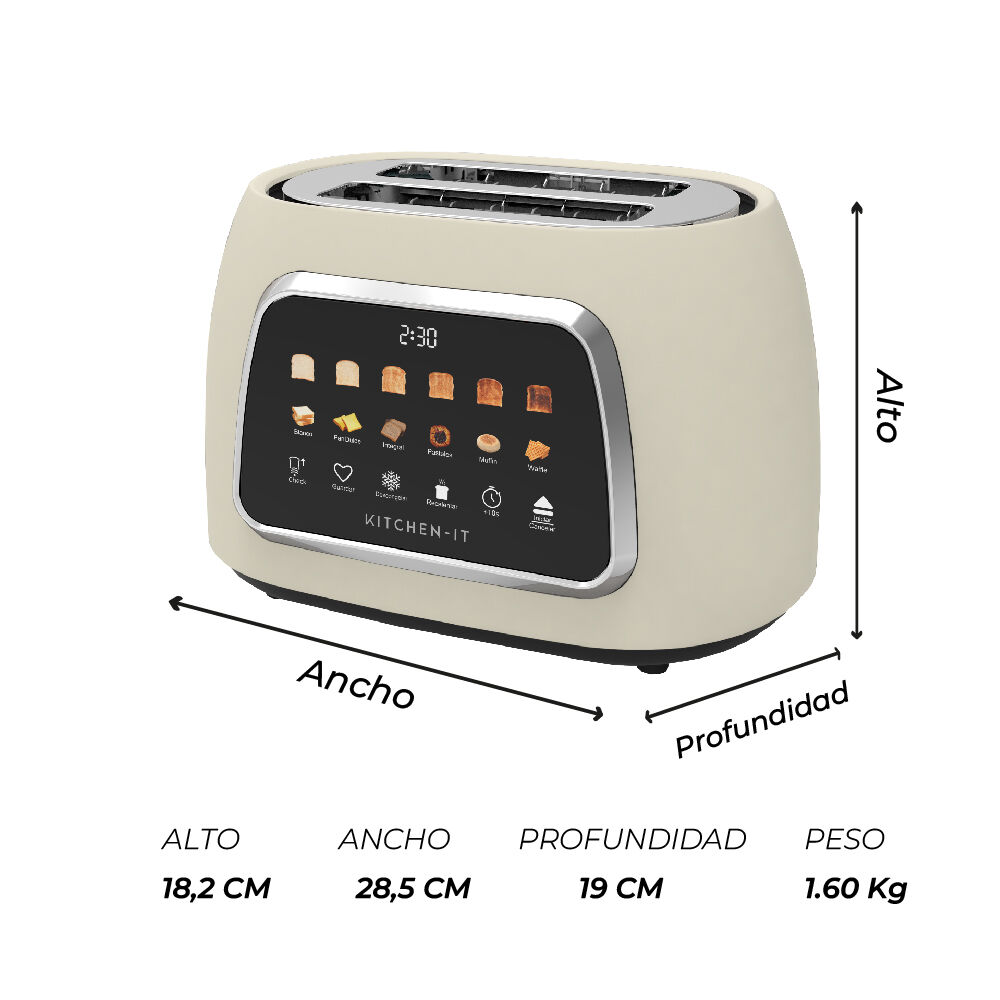 Tostador Digital Smart Toast Compact - 100% Autom&aacute;tico image number 8.0