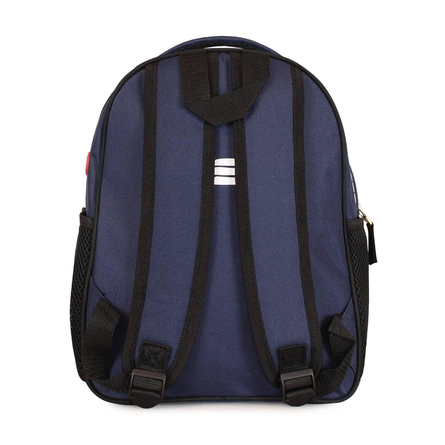 Pack Wilson 2 Mochilas Infantil Logan Negra Y Azul image number 6.0