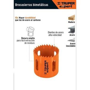 Sierra Copa Bimetalica Truper Expert, Cobi-2 50mm