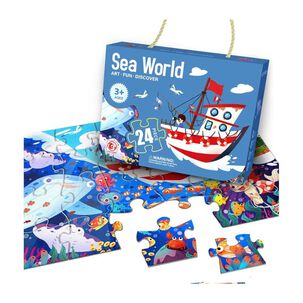 Rompecabezas Mundo Marino Para Niños