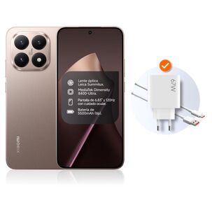 Smartphone Xiaomi 15T / 5G / 512 GB / Rose Gold / Liberado