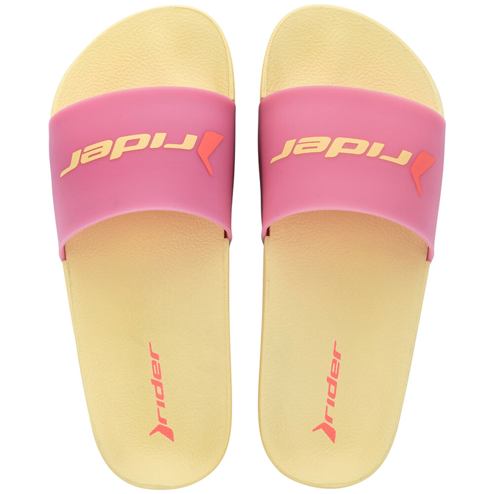 Sandalia Mujer Amarillo/lila Full Basic Rider image number 0.0