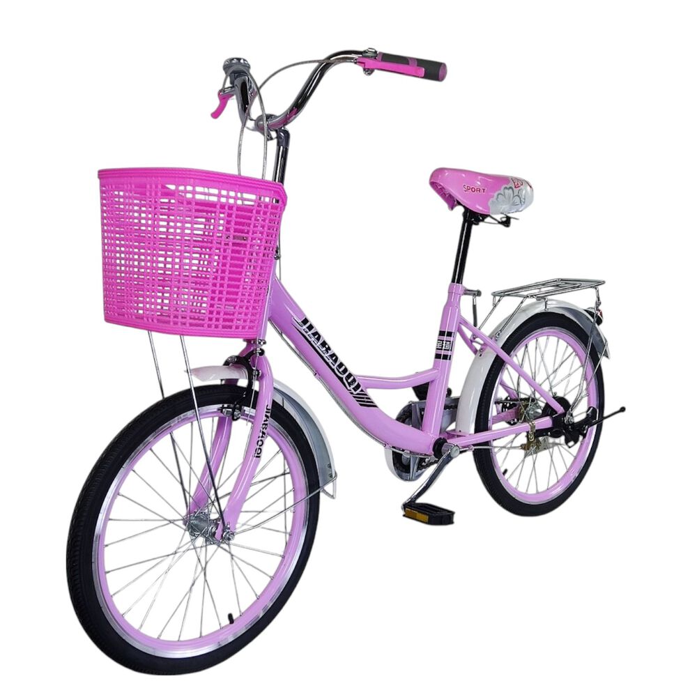 Bicicleta Aro 20 Jiabaoq Paseo Rosada image number 2.0
