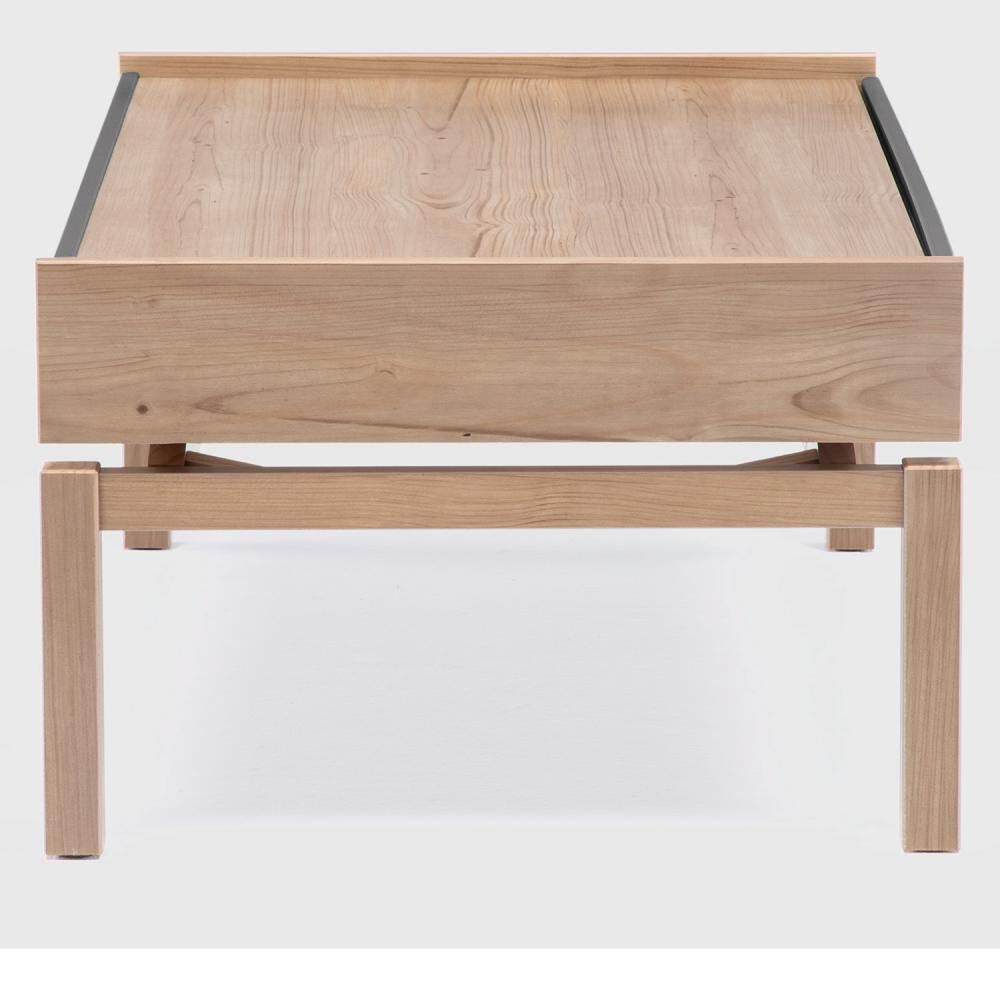 Mesa De Centro Barcelona 1 Caj&oacute;n Grafito-roble image number 3.0