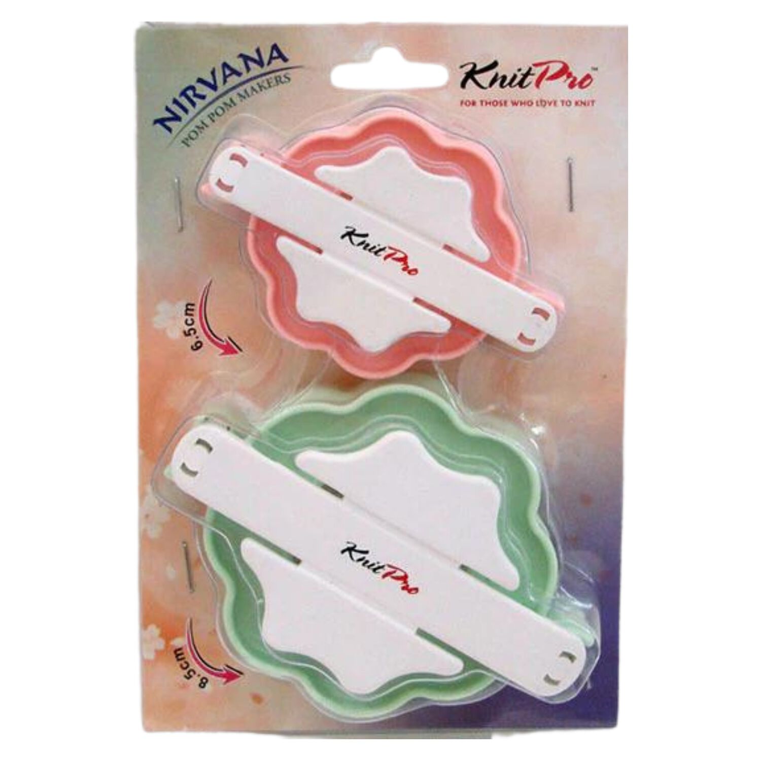 Pomponeras Knitpro Nirvana 6.5 Y 8.5cm image number 0.0