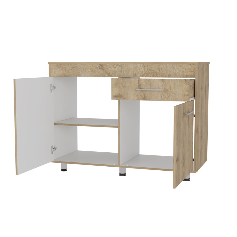 Mueble Base 3 Puertas 1 Cajon Mealmina Fm-008c - Cafe Claro image number 3.0
