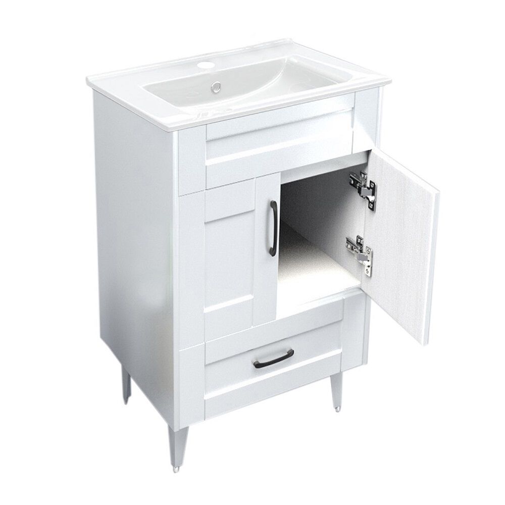 Kit Mueble Vanitorio Domsa Deluxe 50sk-blanco P 50x40x80cm image number 2.0