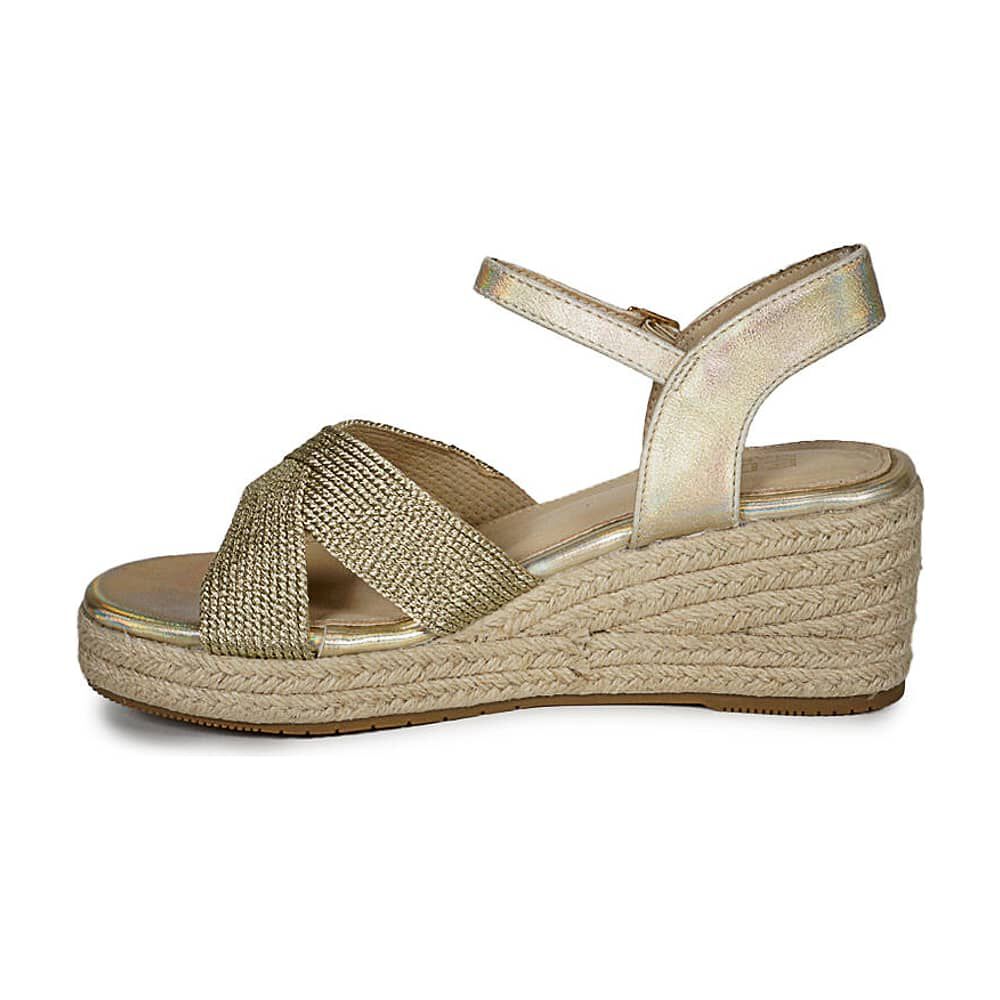 Sandalia Daisa Dorado image number 4.0