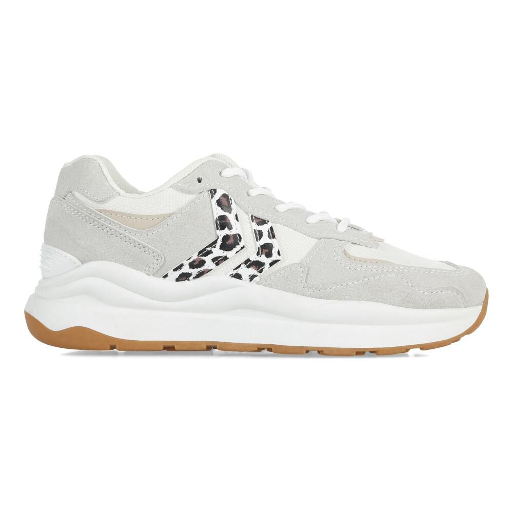 Zapatilla Urbana Mujer Rolly Go Crema image number 2.0
