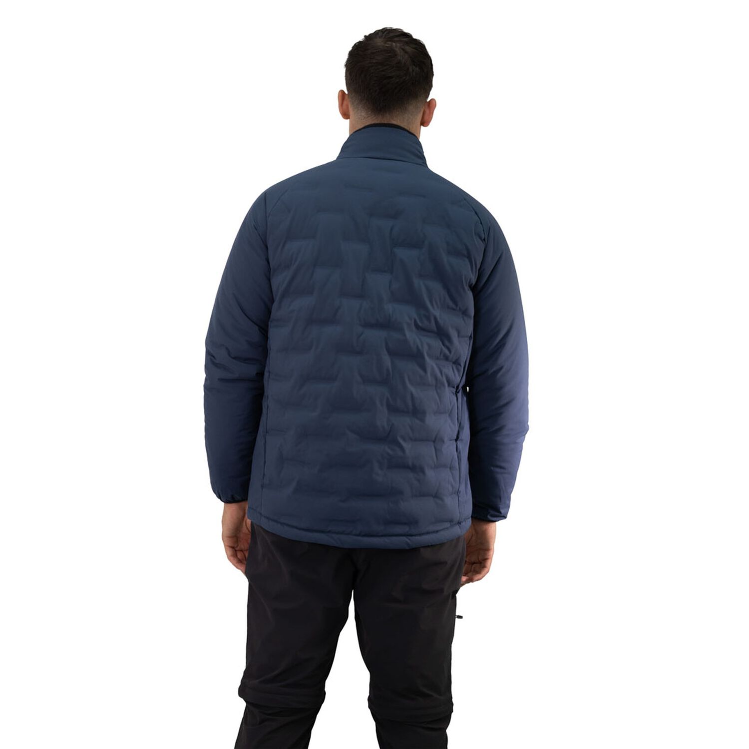 Parka Insulada Hw Explorer S/gorro Hombre Deep Blue image number 3.0