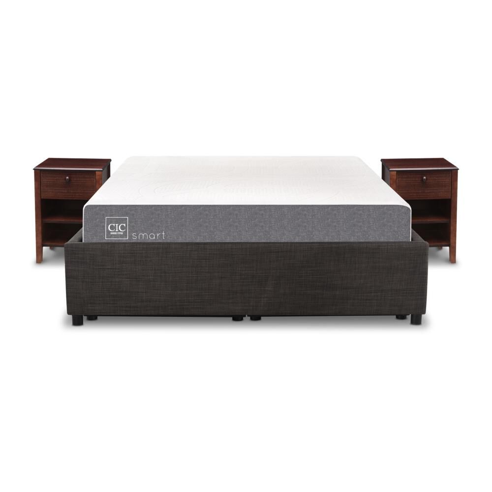 Cama Baúl Cic Smart / 2 Plazas / Base Normal + Velador image number 0.0