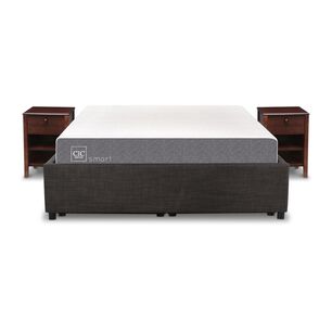Cama Ba&uacute;l Cic Smart / 2 Plazas / Base Normal + Velador