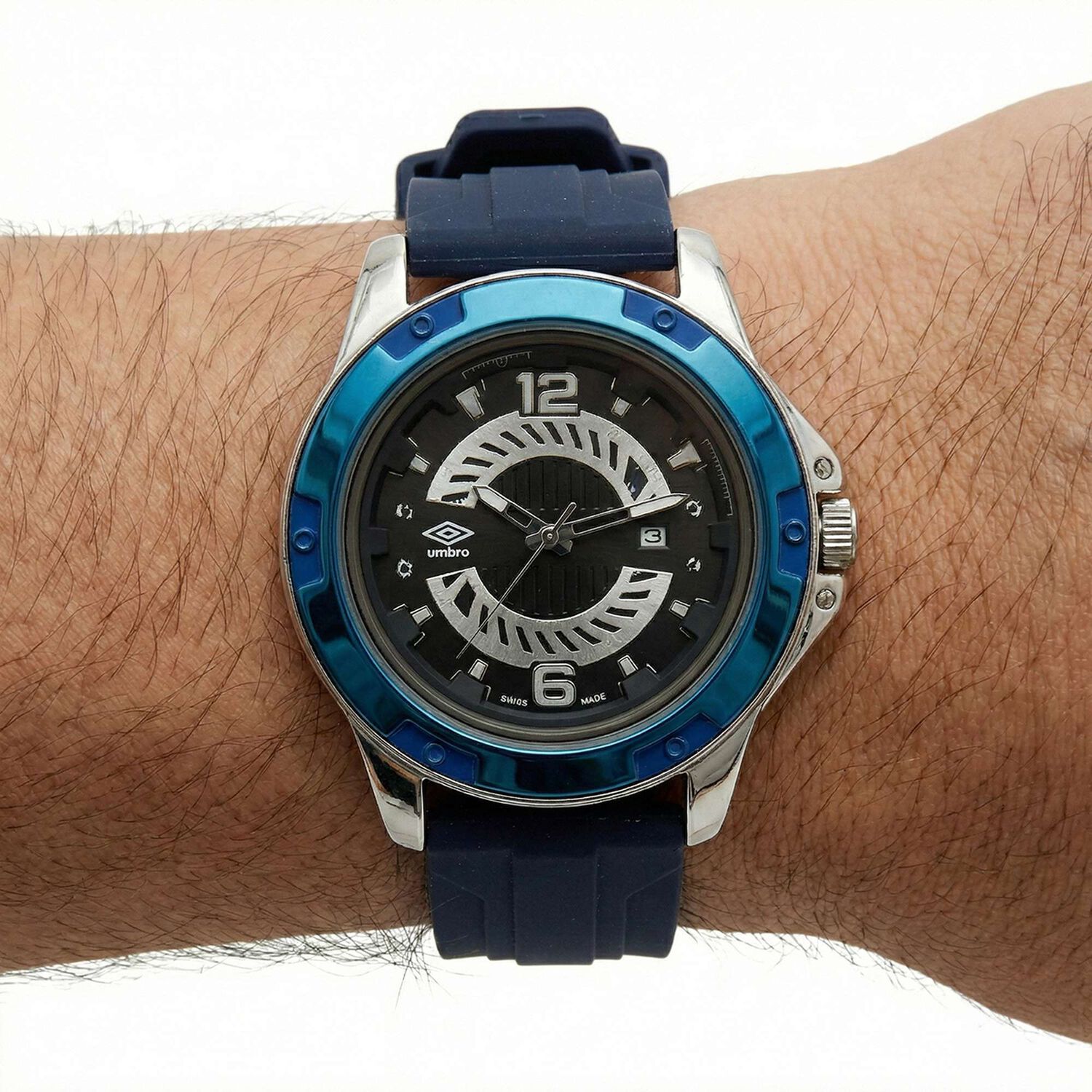 Reloj An&aacute;logo Hombre Umbro Plus Azul Umbp-1500-77 image number 2.0