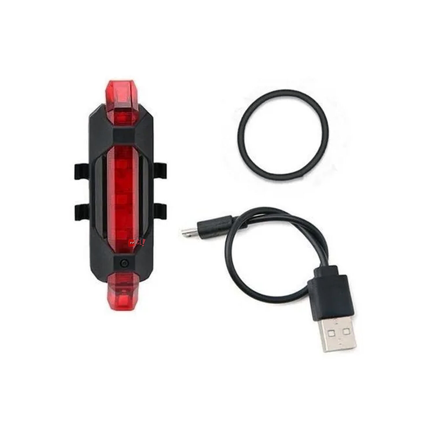 Luz Led Para Bicicletas Seguridad Recargable 50 L&uacute;menes - Ps image number 2.0