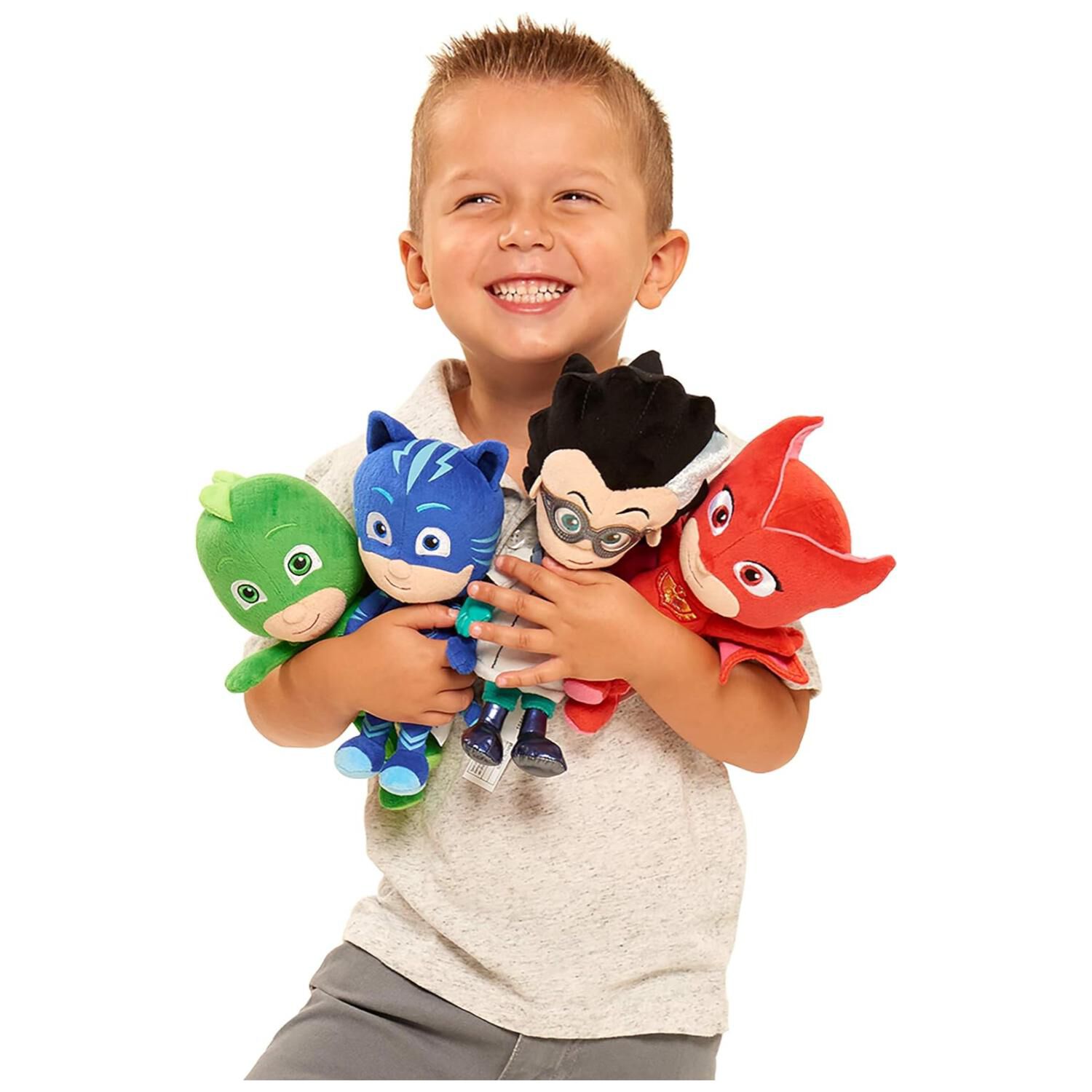 Juguete Peluche Connor Catboy 20cm Heroes En Pijamas Azul image number 1.0