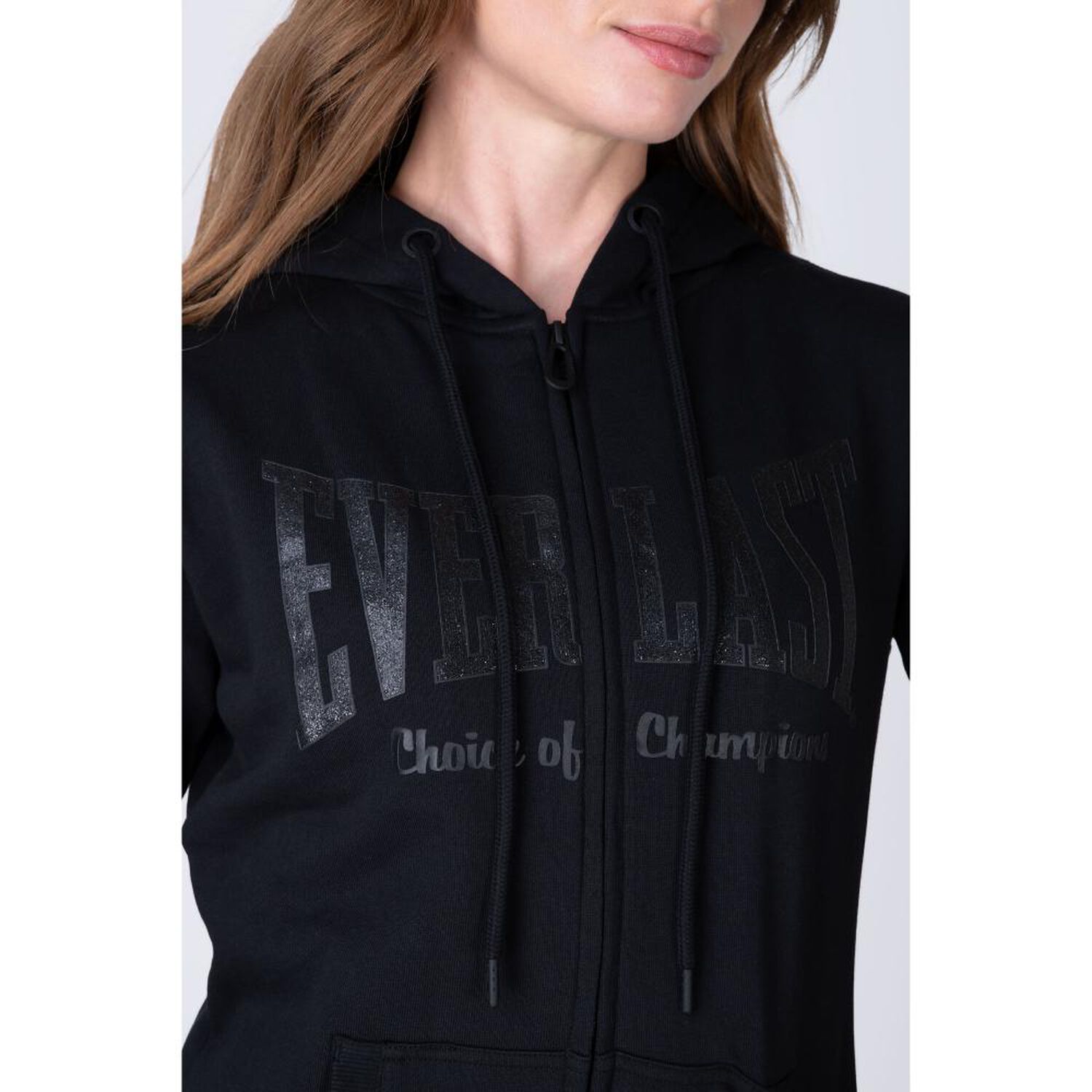 Chaqueta Hood Classic Negro Everlast image number 2.0