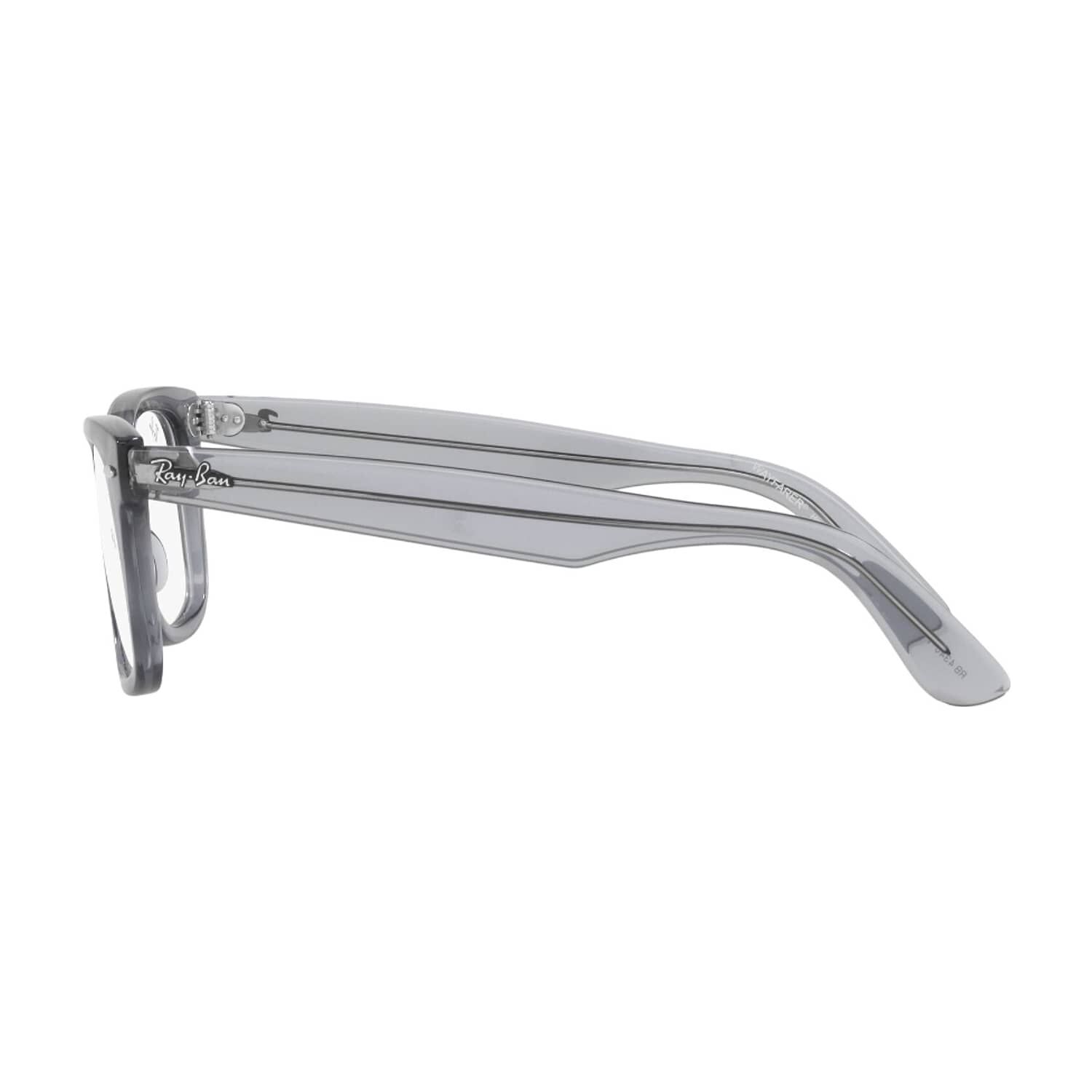 Lentes &Oacute;pticos Wayfarer Ease Gris Transparente Ray-ban Optical image number 3.0